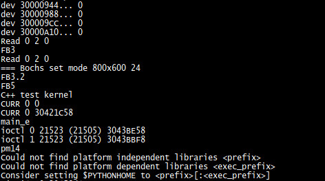 Python module load fails